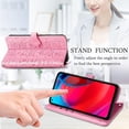 thumbnail image 2 of Case for Moto G Stylus 5G 2021 (NOT 4G) Cartoon Girl Wallet Case, Cat Dog Style Flip Phone Cover with ID Card Holder & Kickstand PU Leather Cases for Moto G Stylus 5G MG Pink, 2 of 7