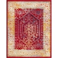 thumbnail image 2 of Rugs.com Aurelia Collection Rug – 8' x 10' Magenta Medium-Pile Rug Perfect For Living Rooms, Large Dining Rooms, Open Floorplans, 2 of 4