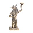 thumbnail image 1 of Estatua Feng Shui, escultura animal, buena , miniatura, creativa, de latón, antigua figura egipcia para decoración del hogar del hotel., 1 of 9