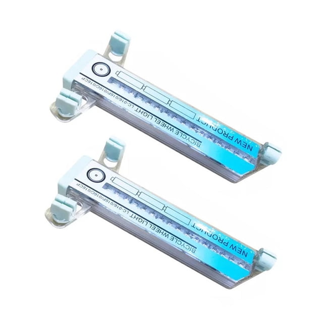 Lumières DEL 3D pour Rayons de Bicyclette Lumière Colorée pour Roue de Bicyclette 32 Motifs 16 Paires DEL
