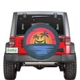 thumbnail image 2 of Housse de Pneu Sunset, Housse de Roue de Rechange, Pièces Auto, Design Unique Personnalisé, Sac de Rangement pour Pneu de Rechange, Housse de Voiture Automatique, 2 of 5