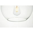 thumbnail image 6 of Baxter 1 Light Black Pendant With Clear Glass, 6 of 7
