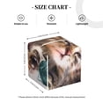 thumbnail image 3 of Picia Playful Cat Pattern Tissue Box Cover,PVC Leather Square Holder,Tissue Box Holder with Magnetic Bottom,Facial Paper Organizer Dispenser-5.2"X5.2"X5.2", 3 of 8