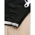 thumbnail image 4 of Douhoow Mens Shorts Quick Dry Shorts Beachwear Workout Gym Sports Running Fitness Drawstring Shorts, 4 of 4
