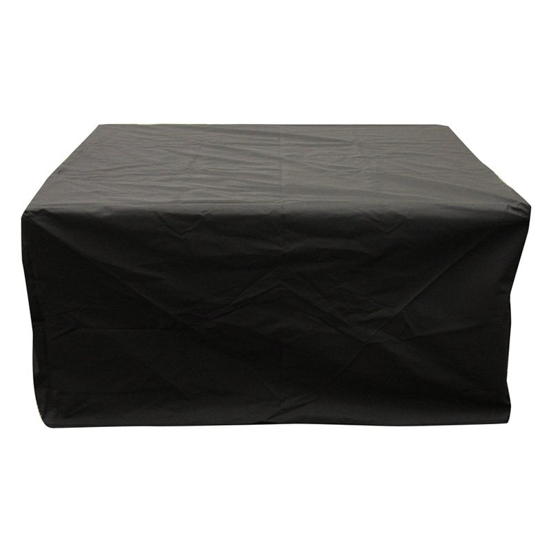 Outdoor Greatroom Black Vinyl Cover For, Providence Rectangular Gas Fire Pit Tables