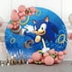 thumbnail image 2 of Suministros para fiesta de cumpleaños de Sonic The Hedgehog, fondo fotográfico redondo para fotografía, accesorios para baby shower, pancarta, decoración de escenario, 2 of 4