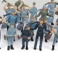 thumbnail image 4 of Modelo de Construcción a Escala 1:42 Macarena Figuras Trabajador ferroviario, 4 of 8