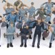 thumbnail image 4 of 20 Piezas Modelo Pintada Figuras Pasajeros Decorativas Miniatura Plástico Diversos jes Aptas para Maquetas de Paisajes y Modelismo, 4 of 9