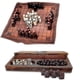 thumbnail image 1 of Hnefatafl Board Game, Viking Chess Set, Wooden Chess Set, Adult/child Travel Set With Wooden Box, 1 of 5
