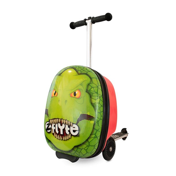 Flyte 18" Midi Kids Luggage Scooter Suitcase Darwin The Dino