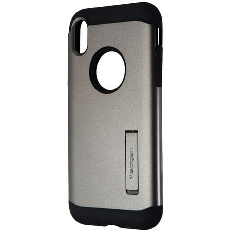 Spigen Slim Armor Series Case for Apple iPhone XR - GunMetal/Black