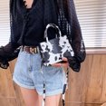 thumbnail image 4 of Sywqhk Bolso De Mano Para Mujer, Diseño De Animales, Bandolera Portátil De Hombro Pu (Blanco) Sywqhk Para estrenar, 4 of 9
