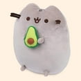 thumbnail image 3 of GUND Pusheen Snackable Avocado Plush, Stuffed Animal for Ages 8 and Up, 9.5”, Gray, 3 of 4