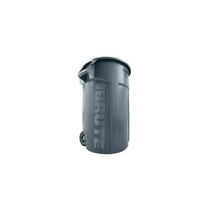 Rubbermaid Commercial 640-2131929 44 gal Brute Wheeled Container, Gray