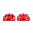 thumbnail image 2 of Power Stop Front Pair of Red Powder Coated Calipers S3334, 2 of 4