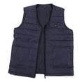 thumbnail image 2 of Chaleco Calefactable Cuello En V Temperatura Constante Inteligente Chaleco Calefactor Cálido Transpirable para Invierno Royalblue 2XL, 2 of 5