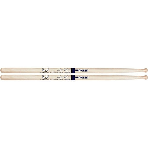 ProMark - TXDC27W - Scott Johnson Scooter Hickory Drumstick, Wood Tip