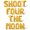 Gold, variant on Letter Balloons - SHOOT FOUR THE MOON 16" Inch Alphabet Letters Foil Mylar Balloon 4th Birthday Party Banner (Gold)