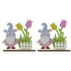 thumbnail image 1 of Adornos de madera de conejo Decoraciones de Pascua Exquisitas Multicolor dibujos animados Scrapbooking Crafts Accesorios Kits de bricolaje para adultos 2 PCS tholdsy HA028585-00, 1 of 7
