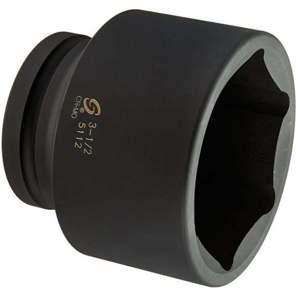 Sunex Tools 5112 Dado De Impacto Estándar De 6 Puntos Con Accionamiento De 1"" 3-1/2""