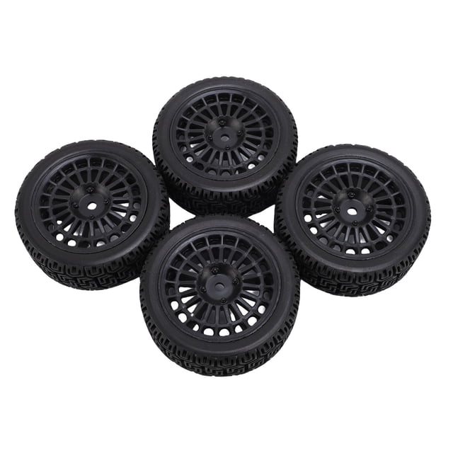 NEUMÁTICOS DE CAR RALLE 1/10 RC 1/10 RC, ENILLOS DE CAR STURDO 1/10 RC STURES RC, Tracción, Piezas DE Repuesto Compatibles DE 70 Mm Para Kyosho 94123 Y Tamiya TT01 XV02