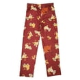 thumbnail image 7 of The Lion King All-Over Character Print Adult Burgundy Sleep Pajama Pants-XXL, 7 of 7