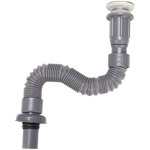 S-Shaped Drain Hose for Washbasin Drain Pipe Waste Water Hose ...