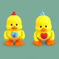 thumbnail image 3 of WEISIPU Duck Toys For Baby - Walking and Dancing Yellow Duck Interactive Puzzle Light-up Electric Duck with Music,  Singing Musical Songs, 3 of 7