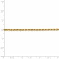 thumbnail image 4 of Leslie's 14K 2.75mm Diamond-Cut Lightweight Rope Chain (Weight: 3.65 Grams, Length: 7 Inches), 4 of 4