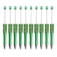 thumbnail image 4 of 10 piezas de bolígrafos con cuentas, juego de bricolaje, regalos para estudiantes, bolígrafos de manualidades surtidos de 1,0mm para dibujar, Verde, 4 of 9