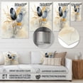 thumbnail image 4 of Designart "Feathers Sumi Asian Painting II" Asian Metal Wall Art, 4 of 5