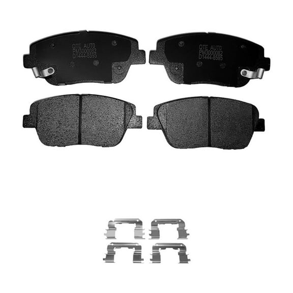 Front Brake Pads Replacement For 2011-2015 Hyundai Sonata, 2011-2016 Kia Optima, Set of 4 Ceramic Brakes Pads