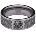 thumbnail image 2 of Friends of Irony FOI Wolf Pack Style 2 Tungsten Carbide Ring, 2 of 9