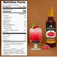 thumbnail image 5 of Syruvia Raspberry Syrup for Drinks 1 Case (6 Bottles, 25.4 fl oz Each) Raspberry Flavored Syrup, 5 of 7