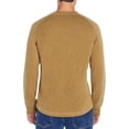 thumbnail image 2 of Eddie Bauer Men's Long Sleeve Crew Neck Double Knit Sweater (Forest Night, M), 2 of 4