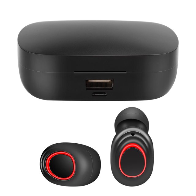 Auriculares Bluetooth, Auriculares Bluetooth 5.0 Auriculares Inalámbricos LED Auriculares Intrauditivos Valor Excepcional