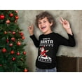 thumbnail image 3 of Tstars Boys Unisex Kung Fu Santa Christmas Big Boys T-Shirt, 3 of 6