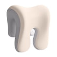 thumbnail image 2 of Runquan Support de Cou pour Chaise de Bureau pour Pause Déjeuner Inclinable École Gris Blanc, 2 of 8