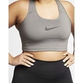 thumbnail image 2 of Nike Womens Non Padding Medium-Support Sports Bra 1X Carbon Gray BQ0973-091, 2 of 4