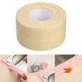 thumbnail image 4 of Waterproof Wall Sealing Strip Self Adhesive Tape Caulk for Kitchen Bathroom, 1.5 Beige, 4 of 8