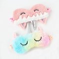 thumbnail image 2 of KAIYANG Máscara para dormir con orejas de unicornio para poner en los ojos para la noche de las niñas (estilo 1) estilo 1, 2 of 5