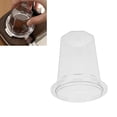 thumbnail image 1 of Dosing Cup, Smelling Cup Italian Coffee Machine Handle Powder Receiver Transparent Coffee Powder Cup Coffee Powder Cup PC Clear Thickened Powder Anti Drop Anti Static 51mm, 1 of 8