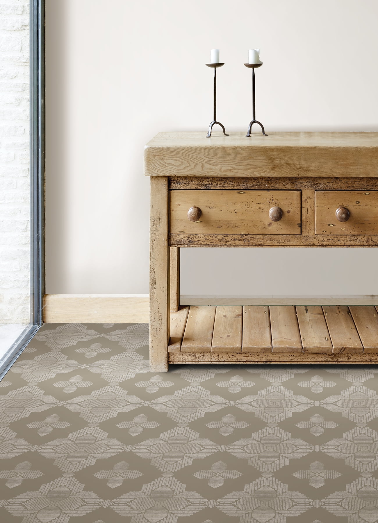 FloorPops 12-in by 12-in Sullivan Vinyl Peel & Stick Floor Tiles