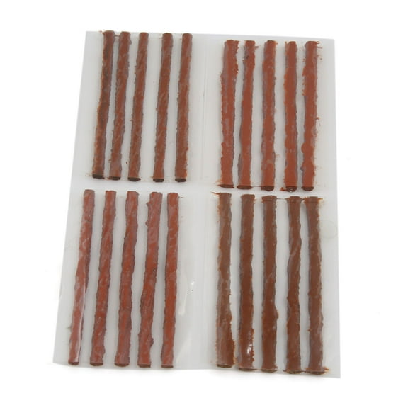 20Pcs Tubeless Tyre Repair Seal Strip Plug Puncture Recovery for Car Motorcycle