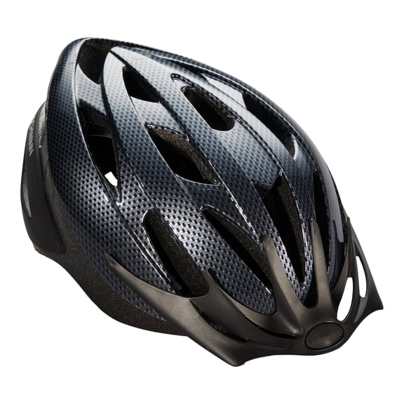 Schwinn Thrasher Adult Bicycle Helmet, Ages 14 , Carbon Black