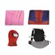 thumbnail image 3 of Disfraz Premium Mono ajustado para niños Ropa de fiesta con estampado de patchwork entallado Kuymtek Rojo T XXS para Hombre, 3 of 9