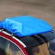 thumbnail image 4 of Funda para portaequipajes de coche, protector de equipaje, lona universal con cordón 230 cm x 145 cm, 4 of 6