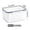 #4-Gray【1 Food Storage Box】, variant on 4-in-1 Food Storage Container with Built-in Colander Strainer for Fresh Produce Airtight Kitchen Organizer for Berries, Lettuce Meal Prep Stackable Fridge Containers for Holiday, Vsgery