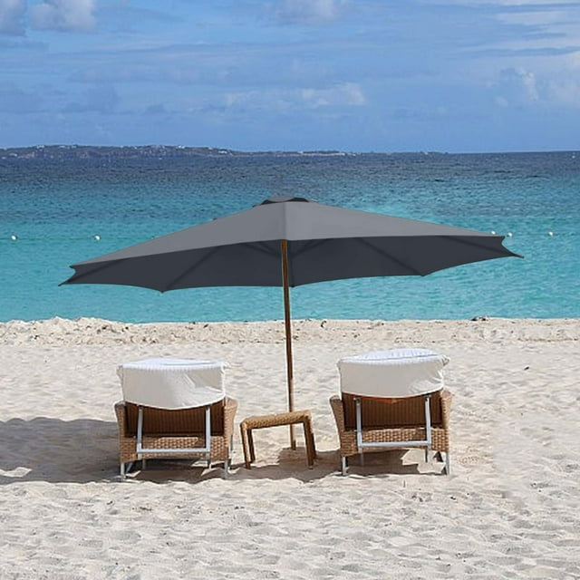JJBNSH Housse de Remplacement Imperméable pour Parasol de Patio Extérieur
