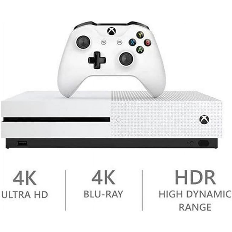 Microsoft Xbox One X 1TB Gaming Console White with 2 Controller